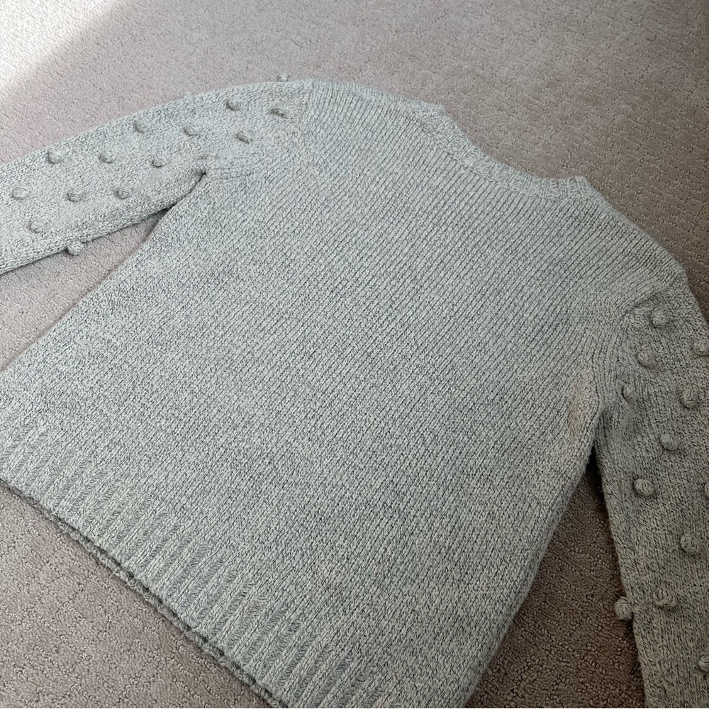 All:Row Chunky Knit Pom Pom Sweater - Picture 9 of 12